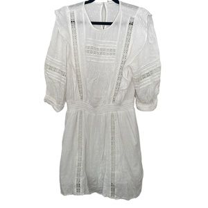 Robe/tunique blanche avec macramé 🦢